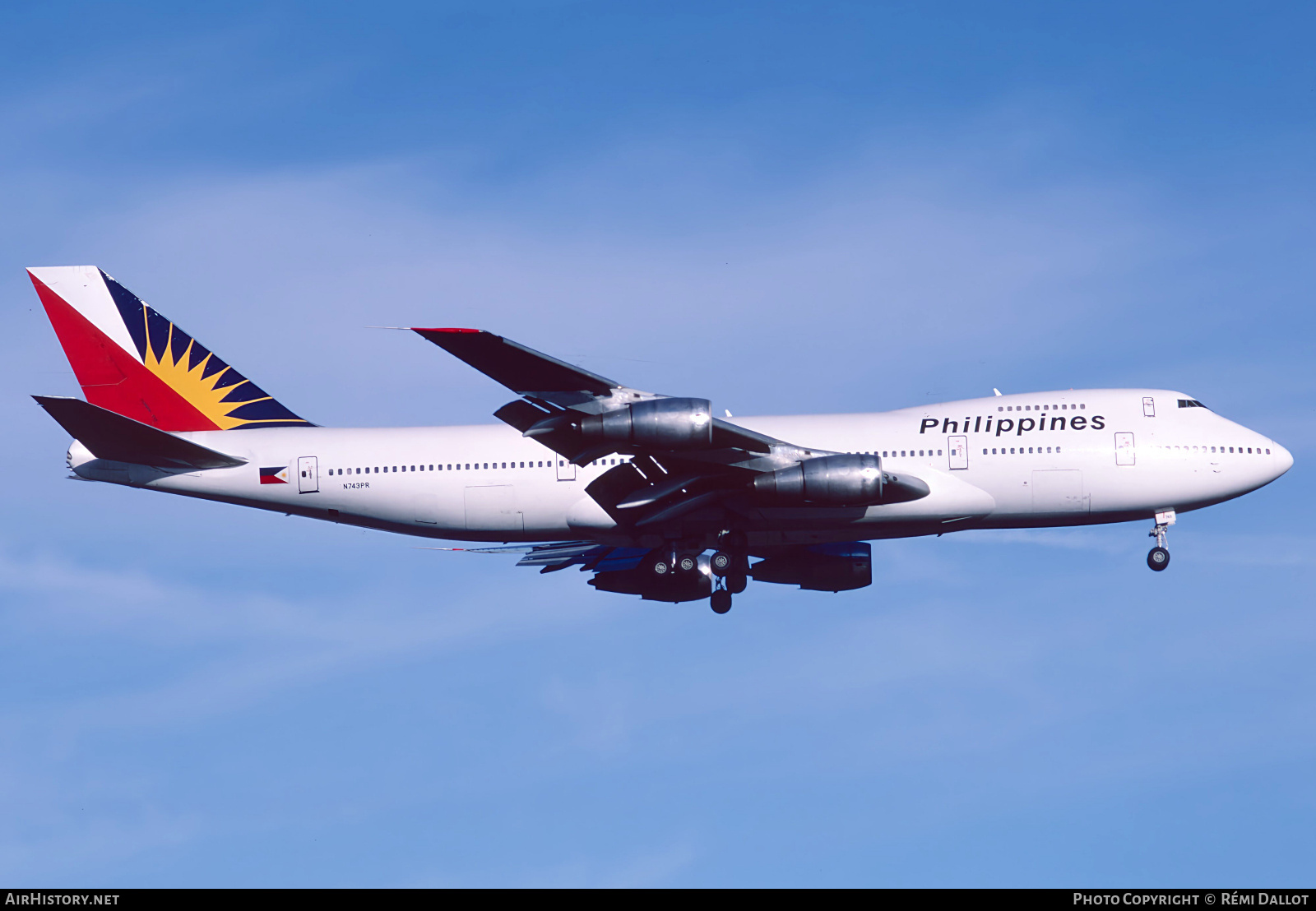 Aircraft Photo of N743PR | Boeing 747-2F6B | Philippine Airlines | AirHistory.net #793428