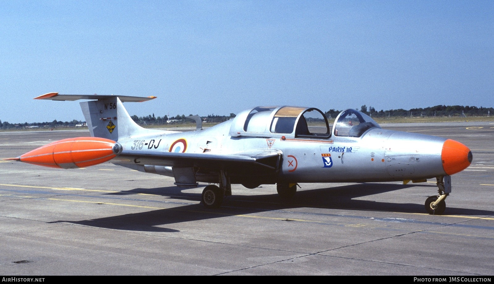 Aircraft Photo of 56 | Morane-Saulnier MS-760 Paris IR | France - Air Force | AirHistory.net #793442