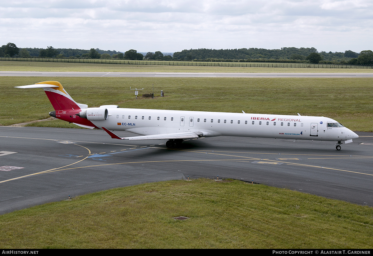 Aircraft Photo of EC-MLN | Bombardier CRJ-1000 (CL-600-2E25) | Iberia Regional | AirHistory.net #793445
