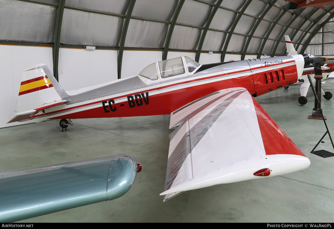 Aircraft Photo of EC-BDV | Zlin Z-526A Akrobat | AirHistory.net #793446