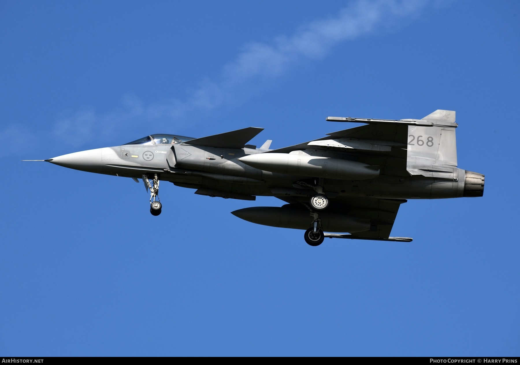 Aircraft Photo of 39268 | Saab JAS 39C Gripen | Sweden - Air Force | AirHistory.net #793448