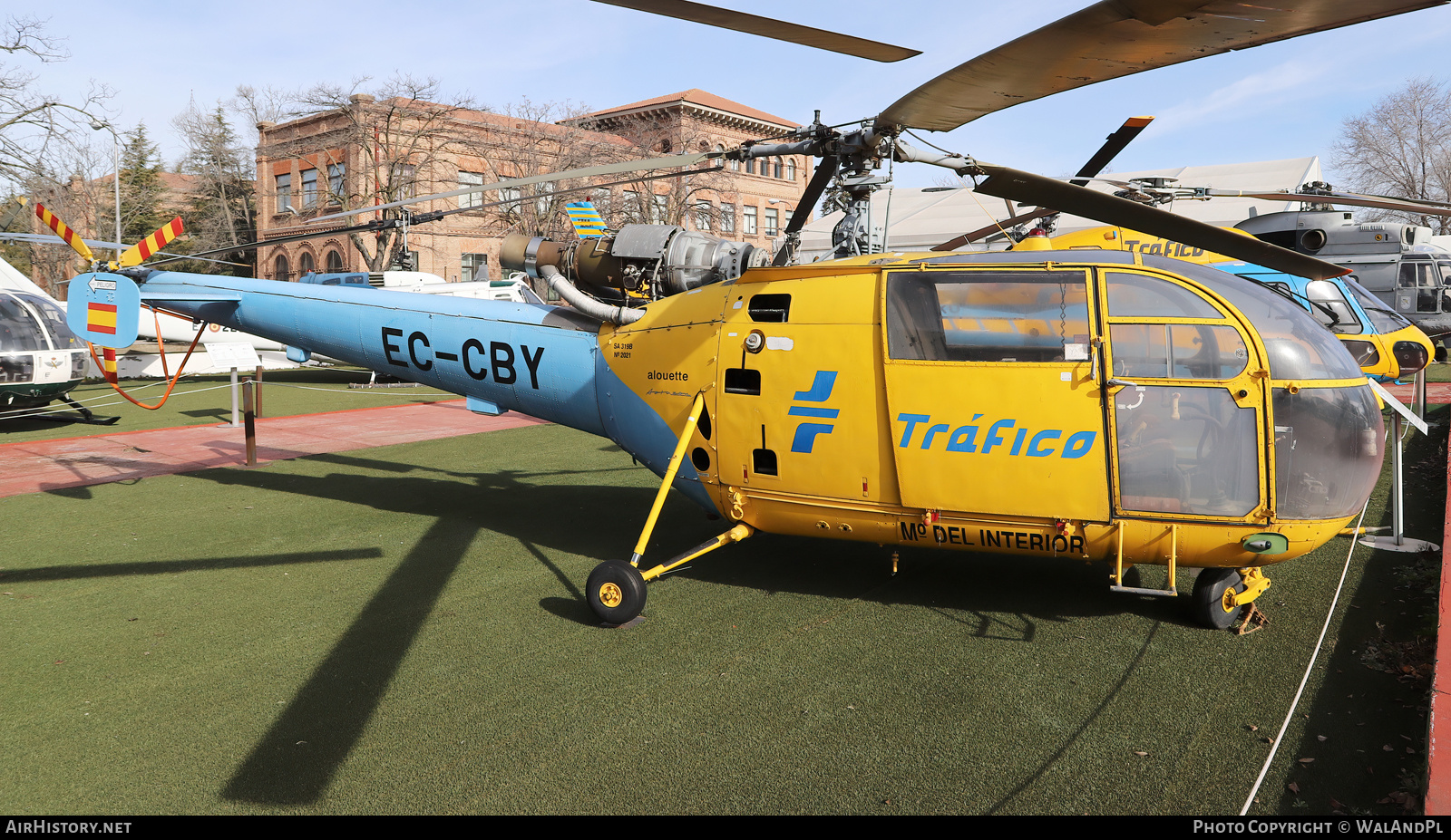 Aircraft Photo of EC-CBY | Aerospatiale SA-319B Alouette III | Tráfico - Ministerio del Interior | AirHistory.net #793457