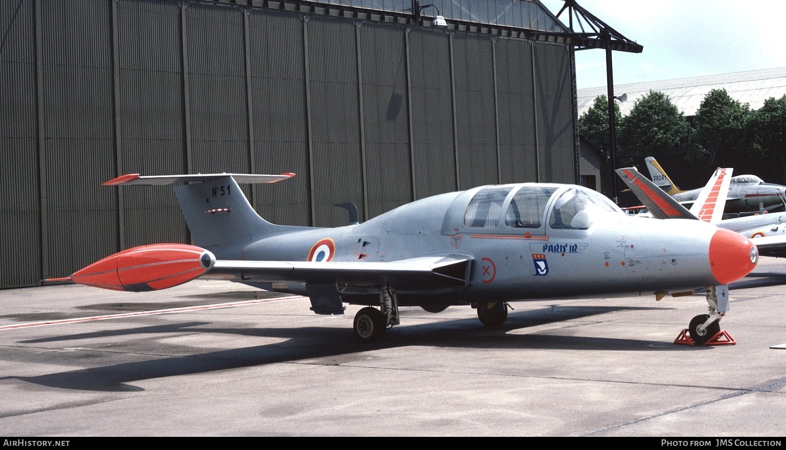 Aircraft Photo of 51 | Morane-Saulnier MS-760 Paris IR | France - Air Force | AirHistory.net #793458
