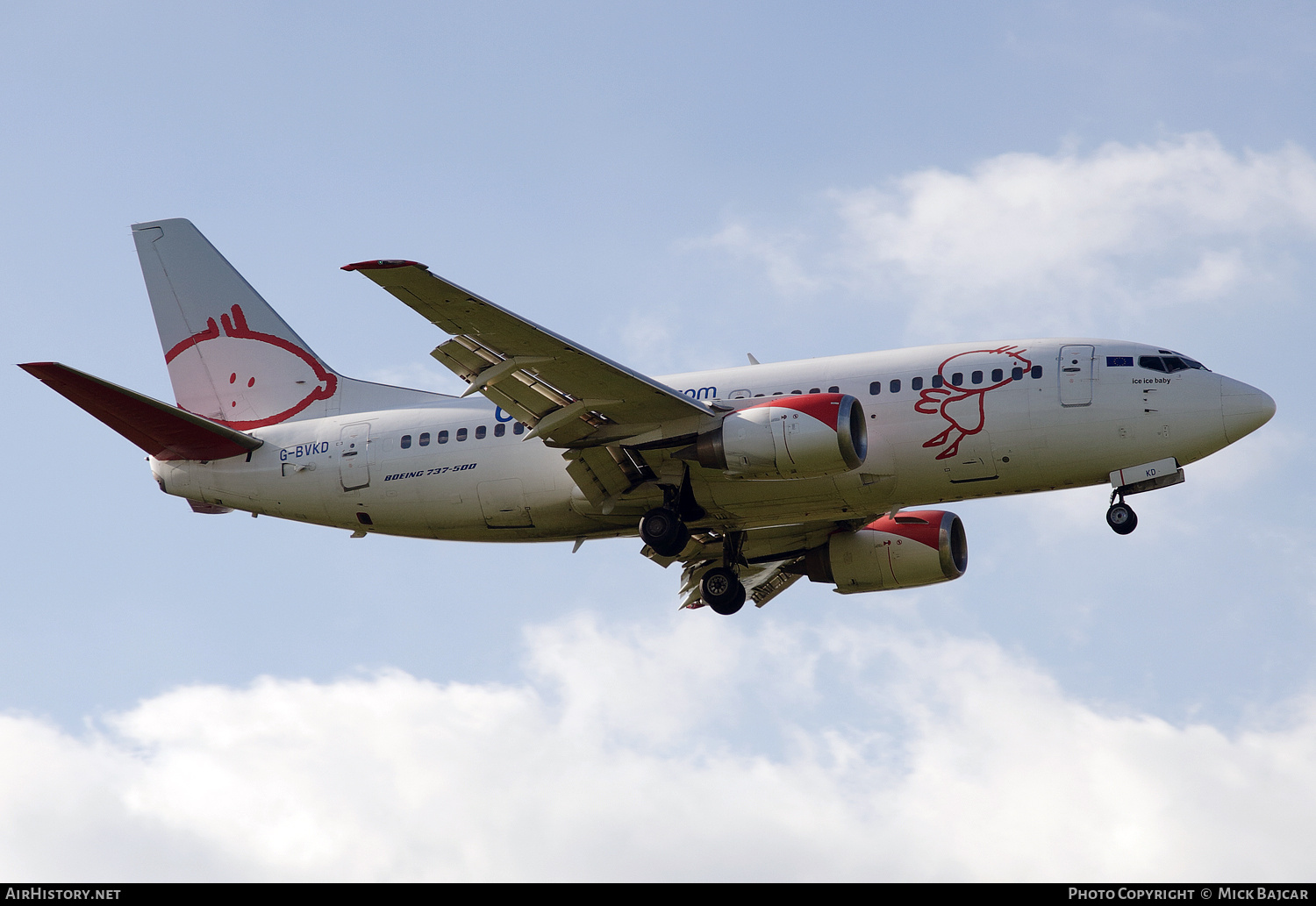 Aircraft Photo of G-BVKD | Boeing 737-59D | Bmibaby | AirHistory.net #793464