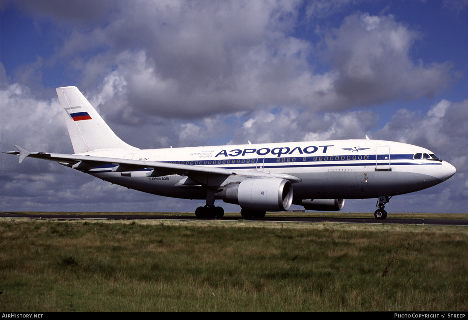 Aircraft Photo of VP-BAF | Airbus A310-304/ET | Aeroflot | AirHistory.net #793474