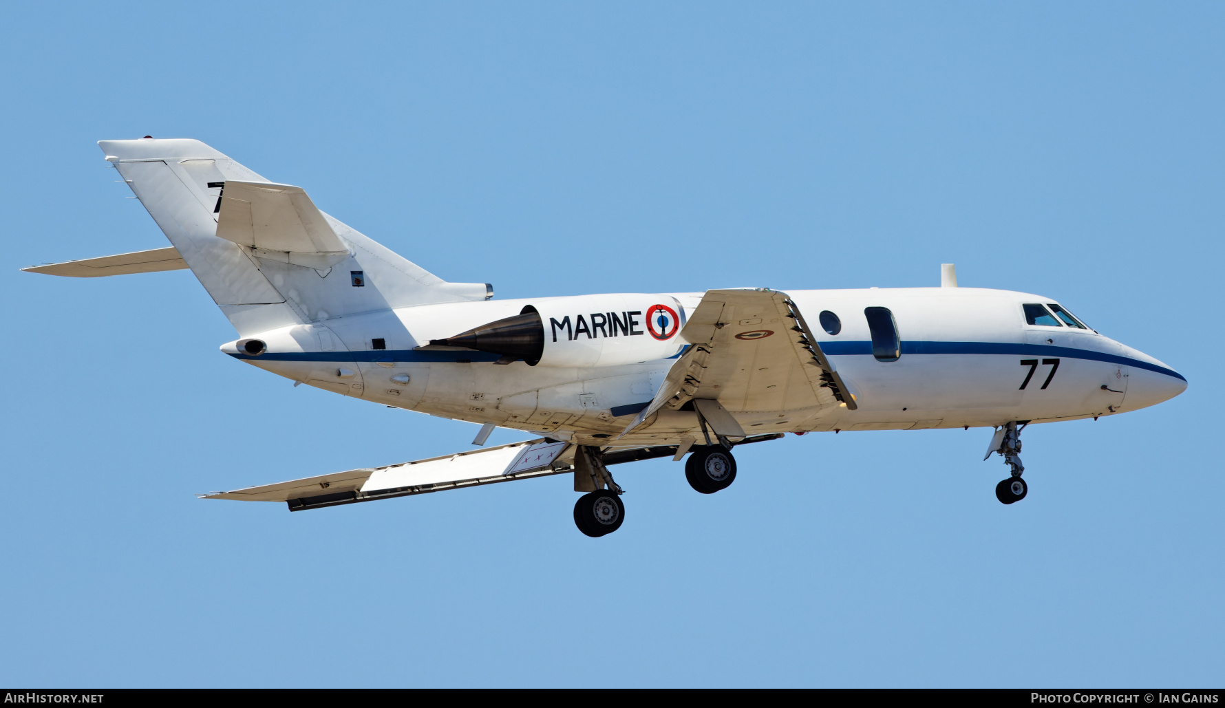 Aircraft Photo of 77 | Dassault Falcon 20G Gardian | France - Navy | AirHistory.net #793488