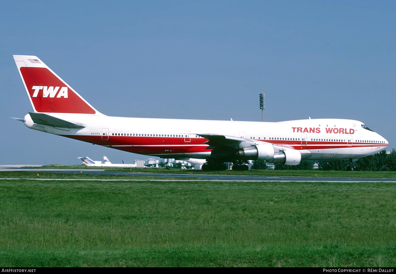 Aircraft Photo of N93104 | Boeing 747-131 | Trans World Airlines - TWA | AirHistory.net #793503