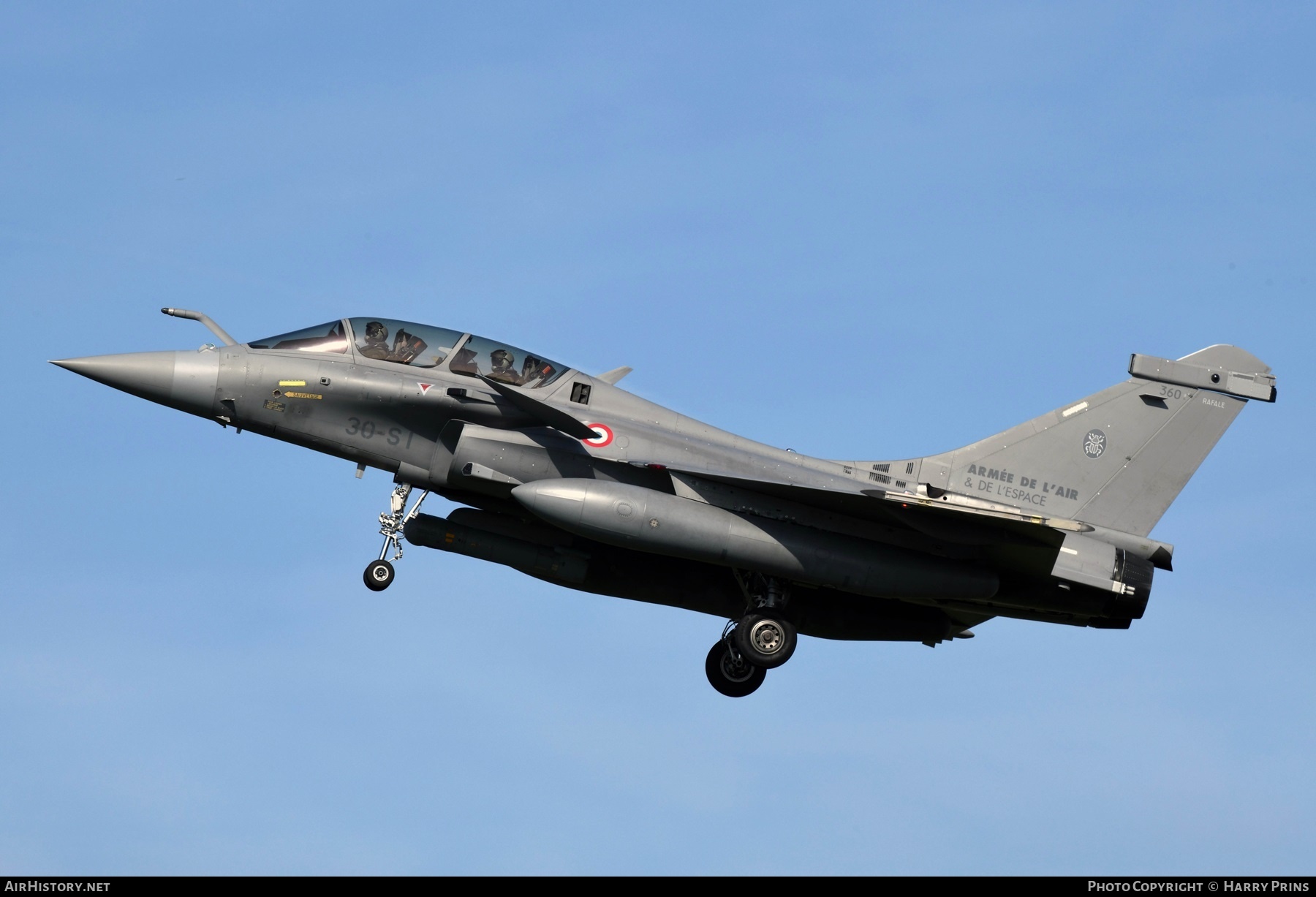 Aircraft Photo of 360 | Dassault Rafale B | France - Air Force | AirHistory.net #793522
