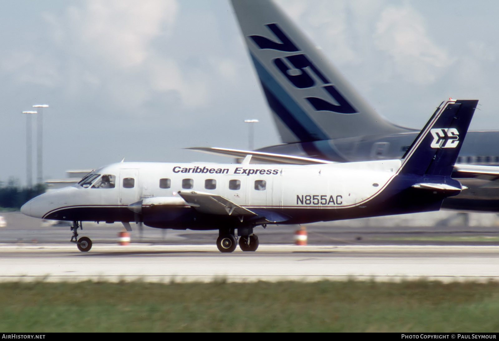 Aircraft Photo of N855AC | Embraer EMB-110P1 Bandeirante | Caribbean Express | AirHistory.net #793532