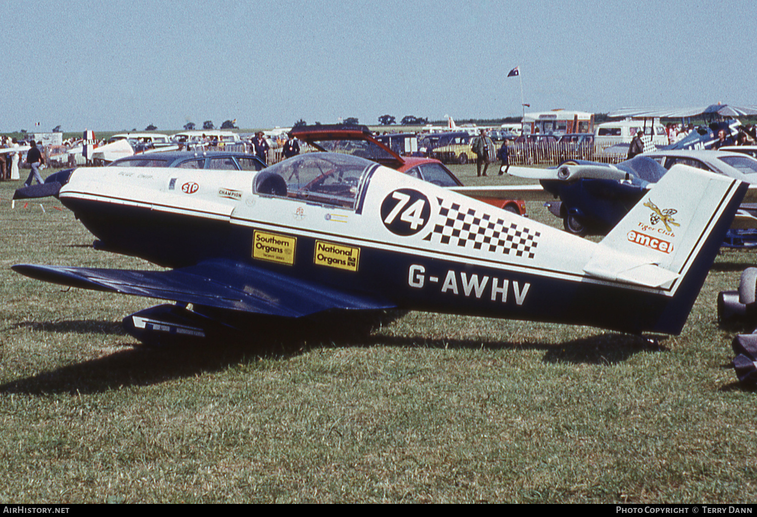 Aircraft Photo of G-AWHV | Rollason Beta B2A | The Tiger Club | AirHistory.net #793544