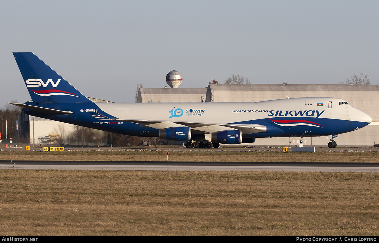 Aircraft Photo of 4K-SW888 | Boeing 747-4R7F/SCD | SilkWay Azerbaijan Cargo | AirHistory.net #793549
