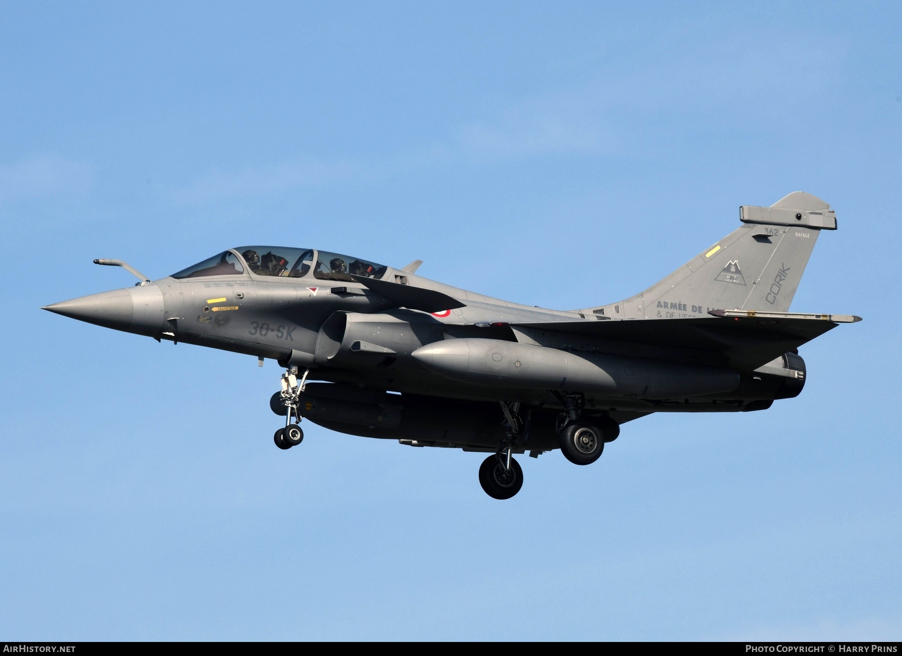 Aircraft Photo of 362 | Dassault Rafale B | France - Air Force | AirHistory.net #793553
