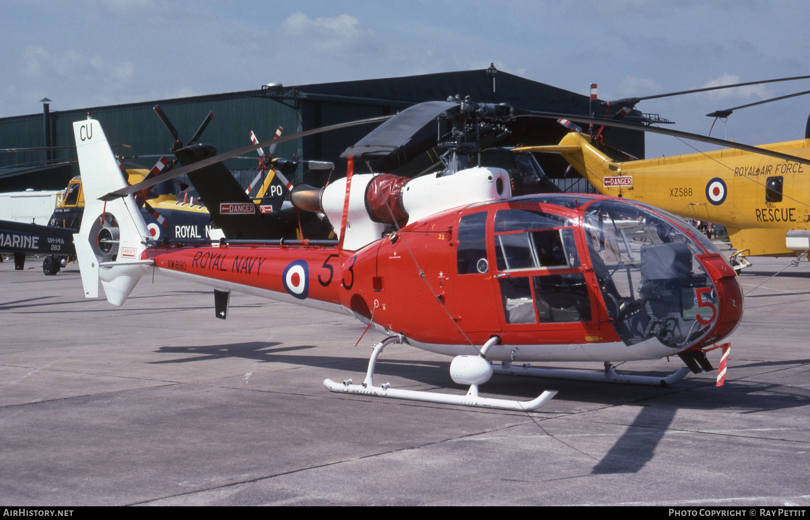 Aircraft Photo of XW890 | Aerospatiale SA-341C Gazelle HT2 | UK - Navy | AirHistory.net #793556