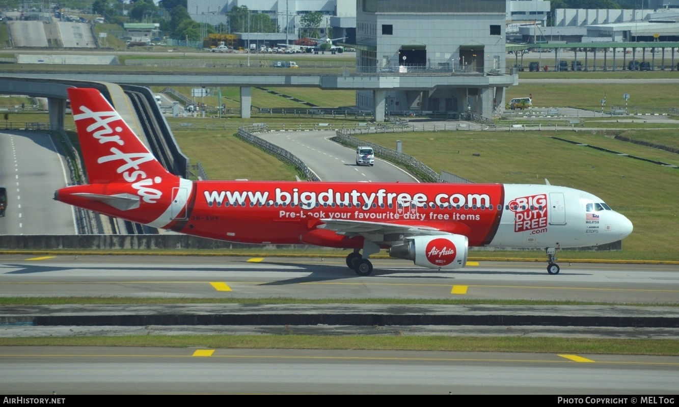 Aircraft Photo of 9M-AHY | Airbus A320-216 | AirAsia | AirHistory.net #793565