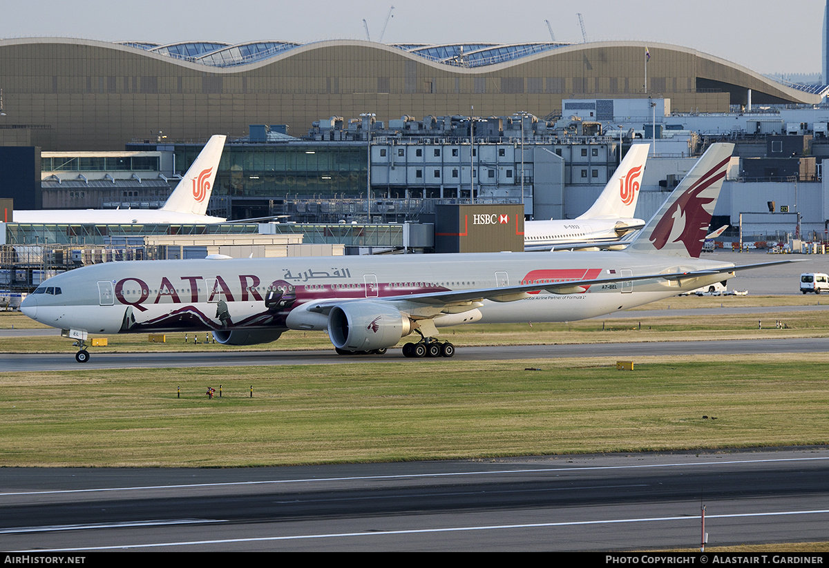 Aircraft Photo of A7-BEL | Boeing 777-300/ER | Qatar Airways | AirHistory.net #793576