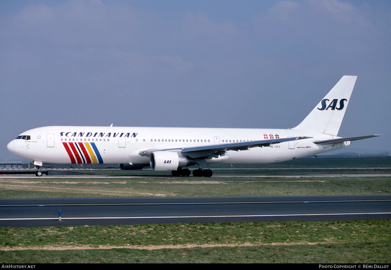 Aircraft Photo of SE-DKZ | Boeing 767-3Y0/ER | Scandinavian Airlines - SAS | AirHistory.net #793578