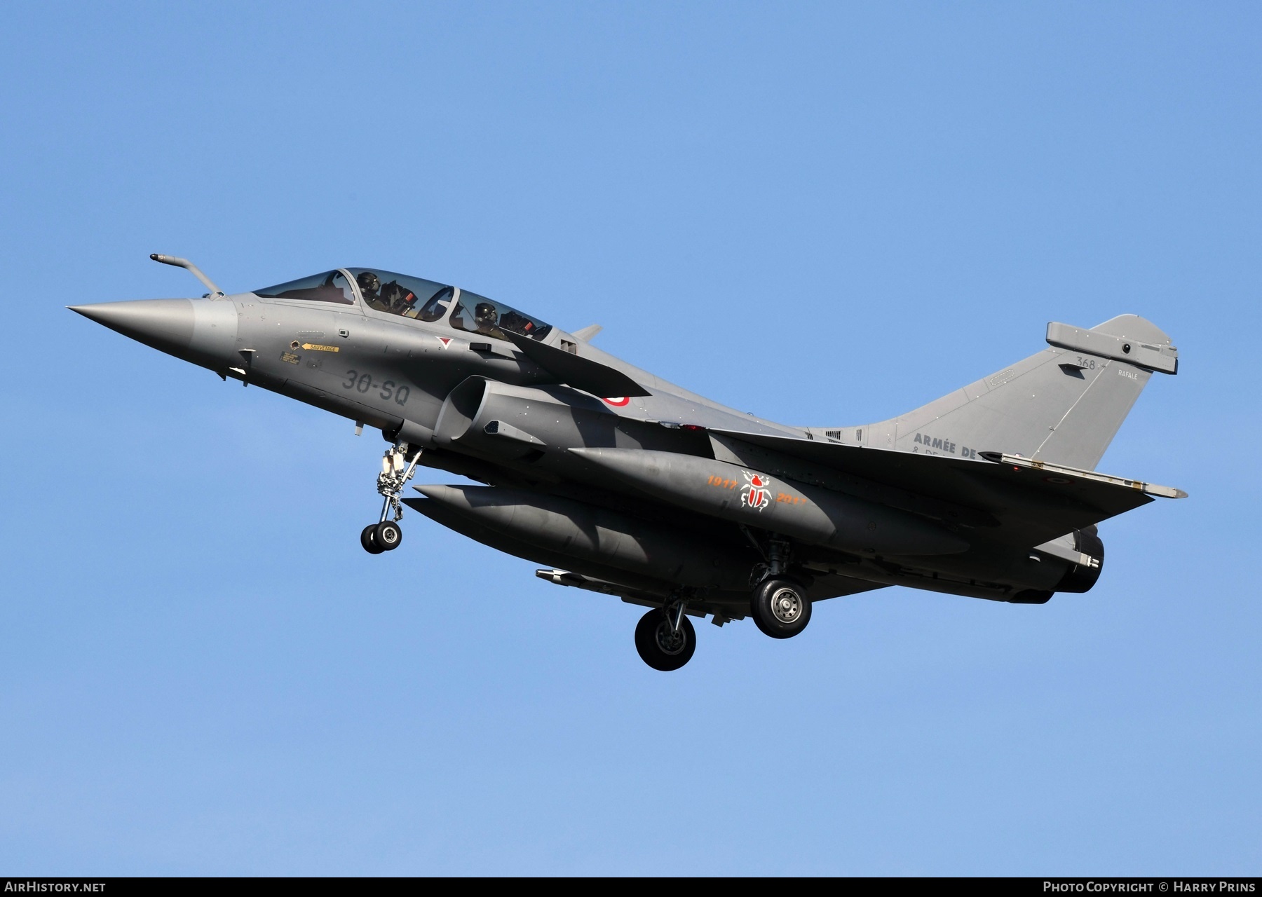 Aircraft Photo of 368 | Dassault Rafale B | France - Air Force | AirHistory.net #793586