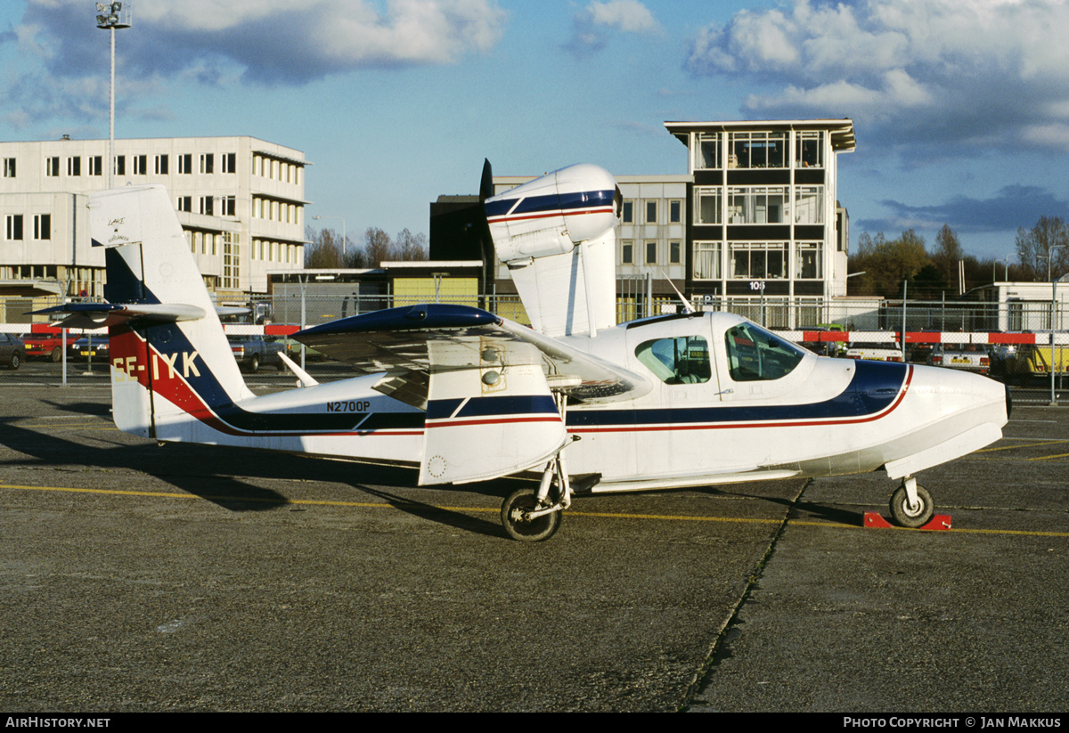 Aircraft Photo of N2700P / SE-IYK | Lake LA-4-200 Buccaneer | AirHistory.net #793589