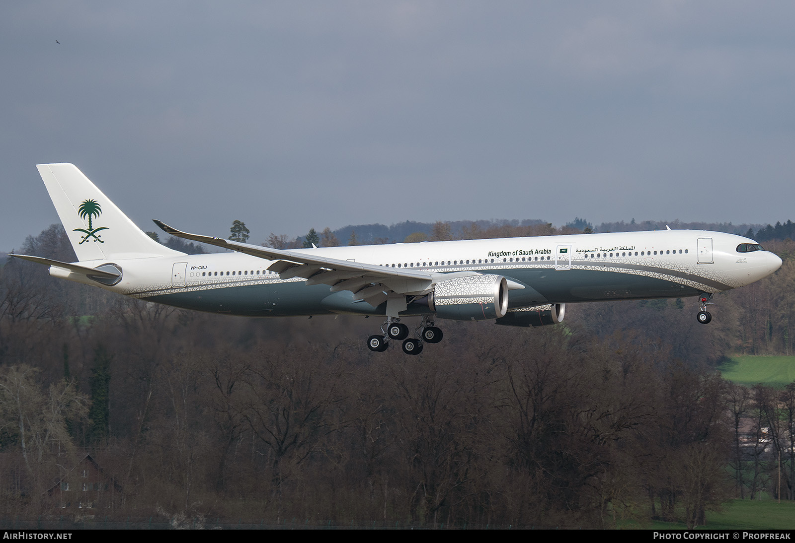 Aircraft Photo of VP-CBJ | Airbus A330-941N | Kingdom of Saudi Arabia | AirHistory.net #793590