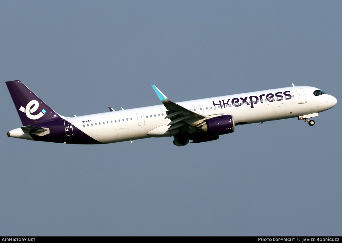 Aircraft Photo of B-KKH | Airbus A321-251NX | HK Express - Hong Kong Express | AirHistory.net #793612