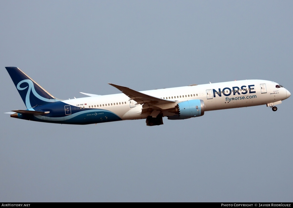 Aircraft Photo of LN-FNC | Boeing 787-9 Dreamliner | Norse Atlantic Airways | AirHistory.net #793613