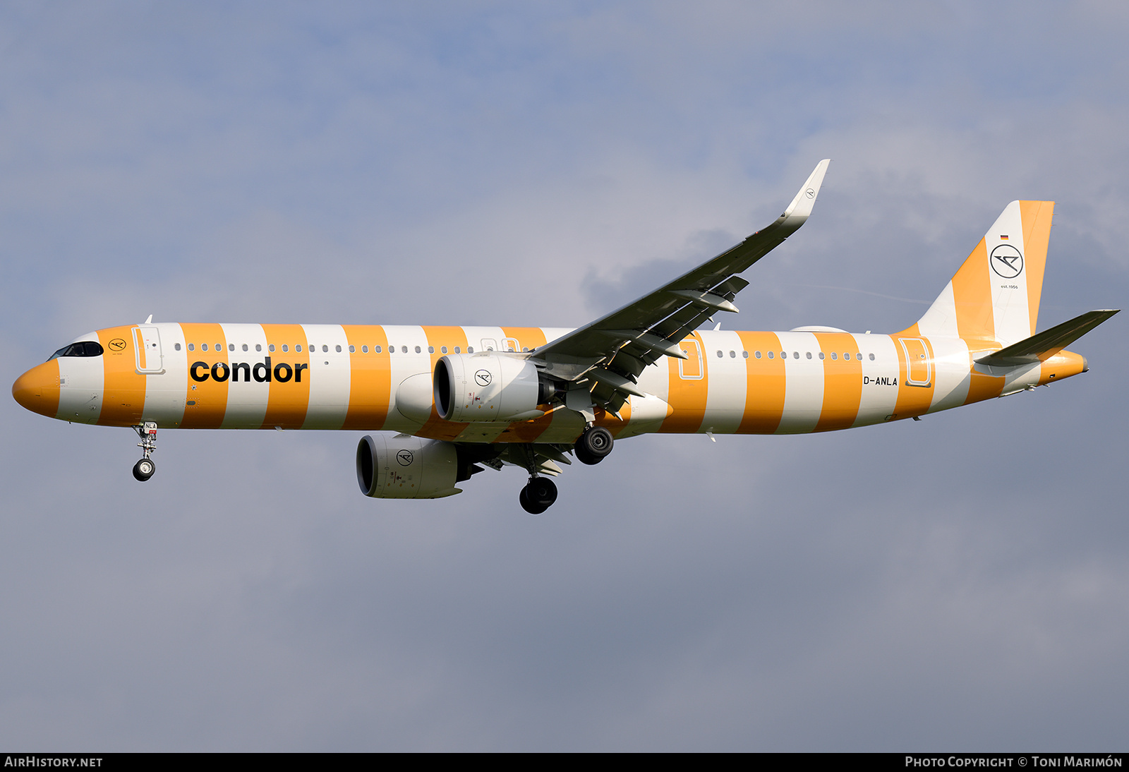 Aircraft Photo of D-ANLA | Airbus A321-271NX | Condor Flugdienst | AirHistory.net #793618