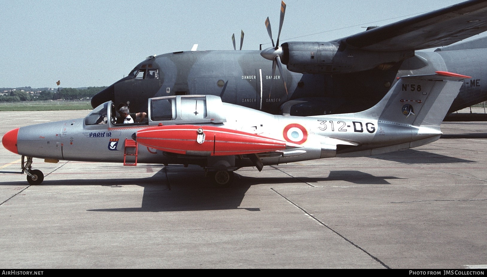 Aircraft Photo of 58 | Morane-Saulnier MS-760 Paris IR | France - Air Force | AirHistory.net #793622