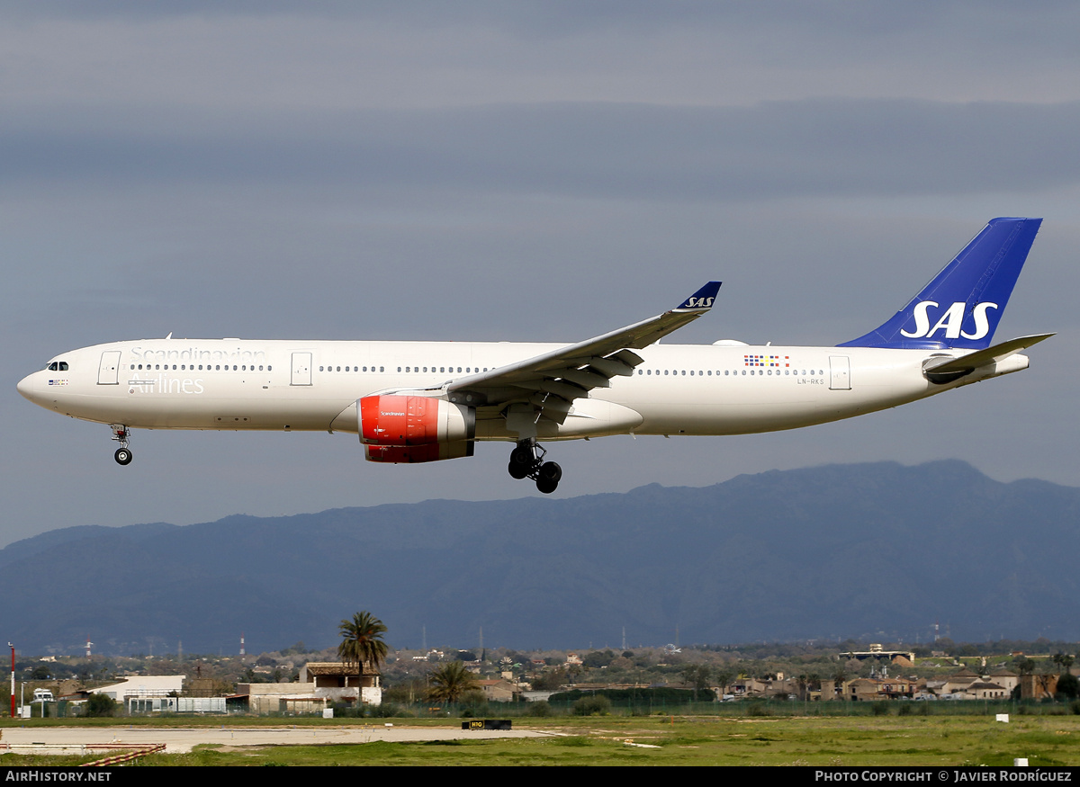 Aircraft Photo of LN-RKS | Airbus A330-343E | Scandinavian Airlines - SAS | AirHistory.net #793627