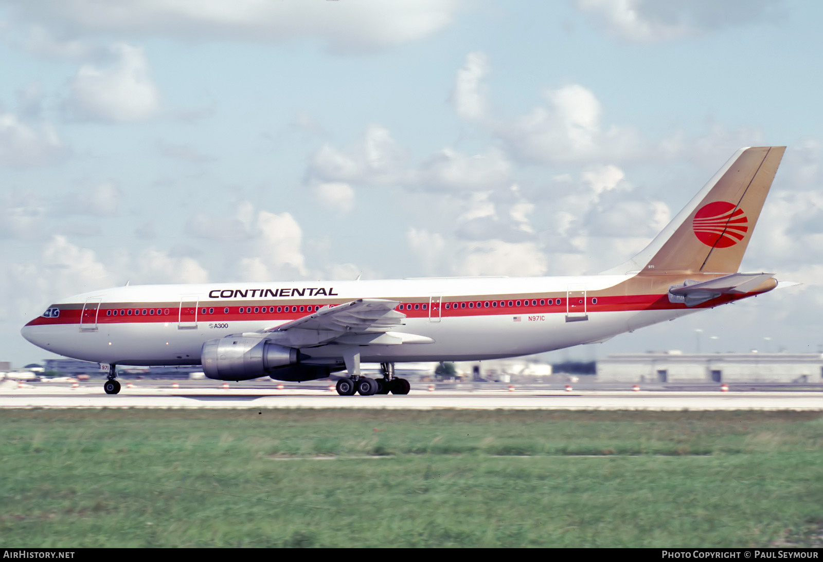 Aircraft Photo of N971C | Airbus A300B4-203 | Continental Airlines | AirHistory.net #793634