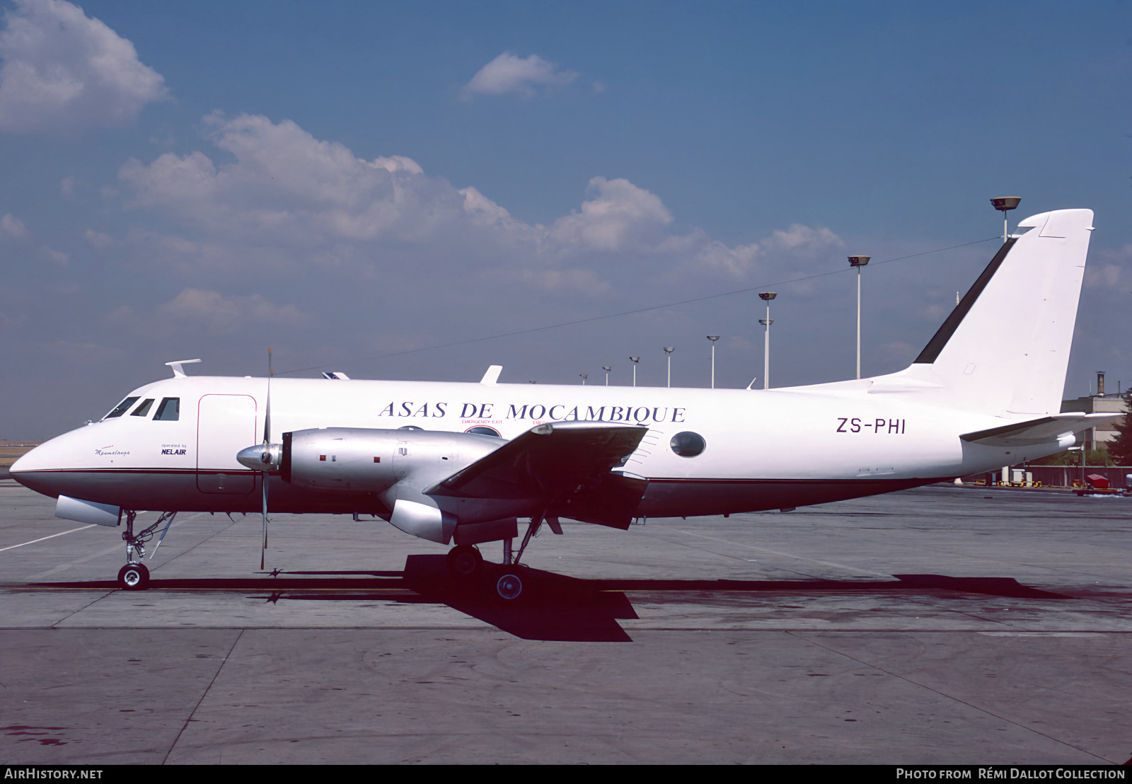 Aircraft Photo of ZS-PHI | Grumman G-159 Gulfstream I | Asas de Moçambique | AirHistory.net #793648