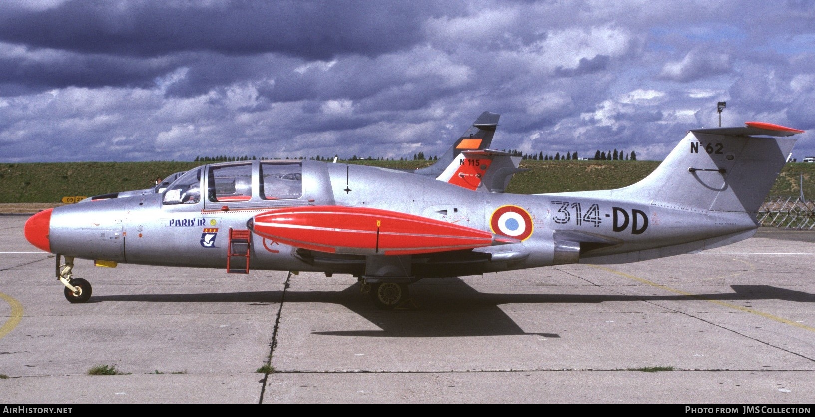 Aircraft Photo of 62 | Morane-Saulnier MS-760 Paris IR | France - Air Force | AirHistory.net #793669
