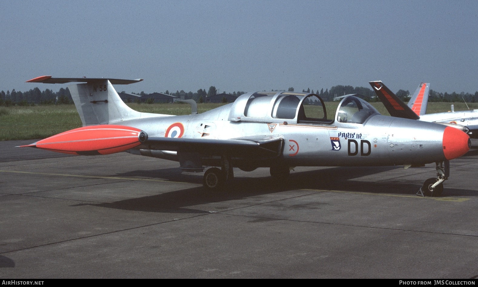 Aircraft Photo of 58 | Morane-Saulnier MS-760 Paris IR | France - Air Force | AirHistory.net #793671