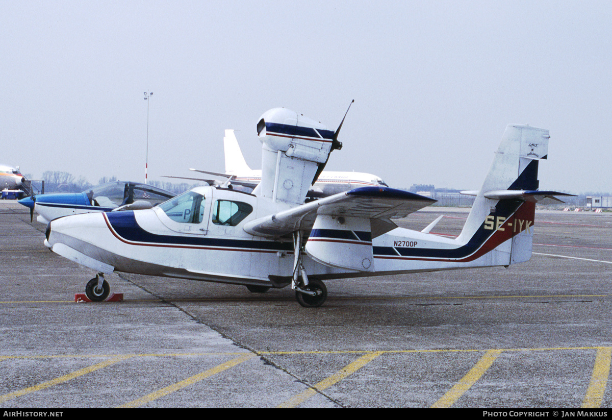 Aircraft Photo of N2700P / SE-IYK | Lake LA-4-200 Buccaneer | AirHistory.net #793680