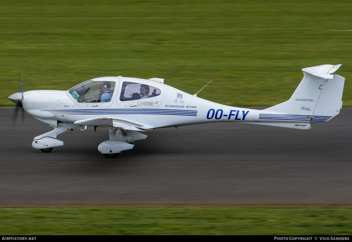 Aircraft Photo of OO-FLY | Diamond DA40D Diamond Star TDI | AirHistory.net #793683
