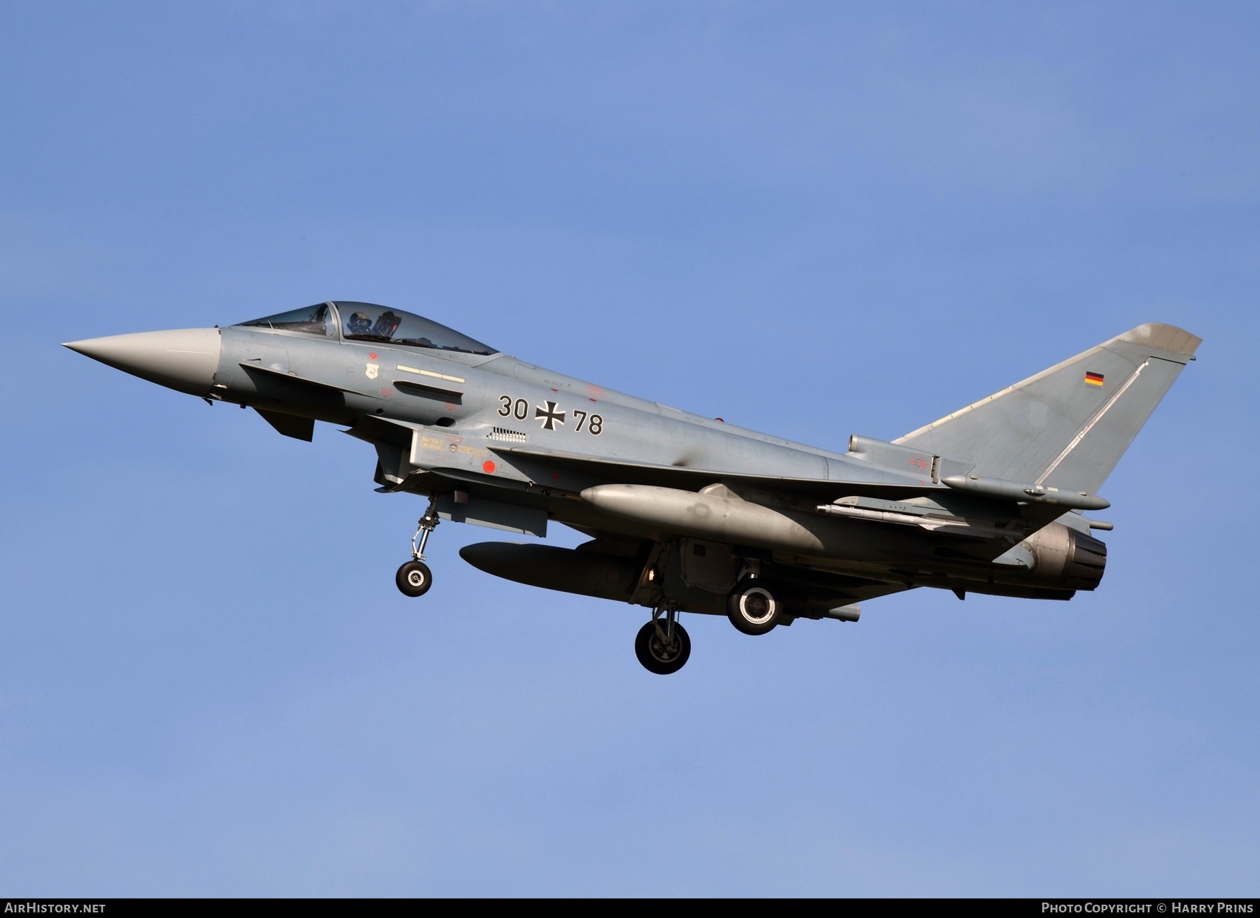 Aircraft Photo of 3078 | Eurofighter EF-2000 Typhoon S | Germany - Air Force | AirHistory.net #793684