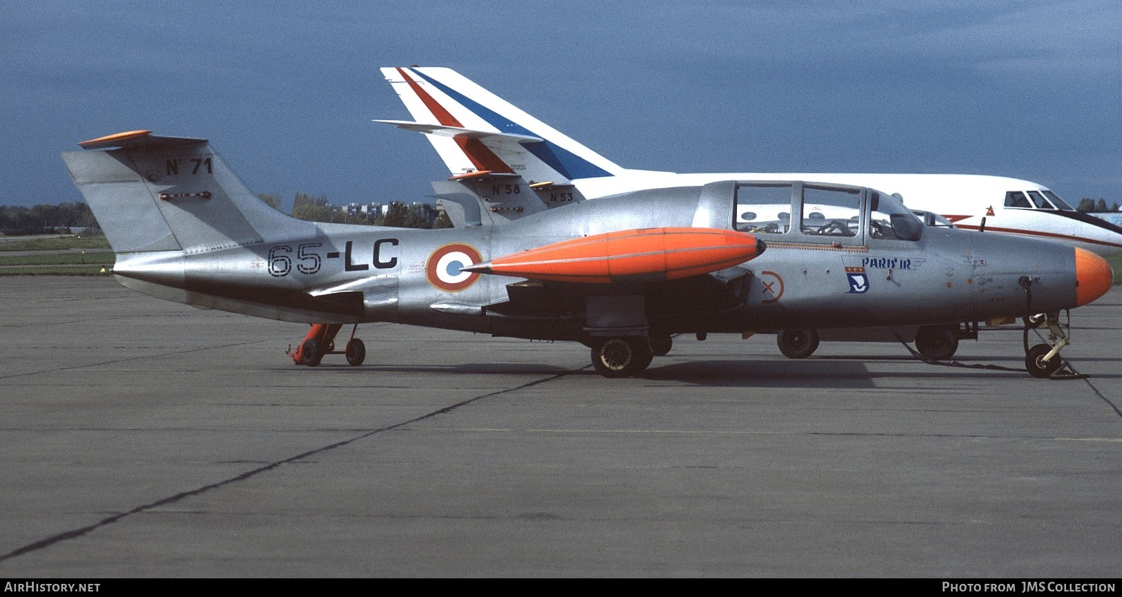 Aircraft Photo of 71 | Morane-Saulnier MS-760 Paris IR | France - Air Force | AirHistory.net #793689