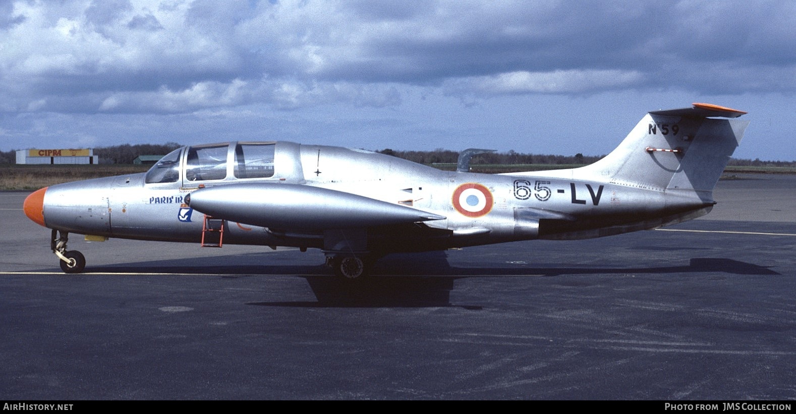 Aircraft Photo of 59 | Morane-Saulnier MS-760 Paris IR | France - Air Force | AirHistory.net #793696
