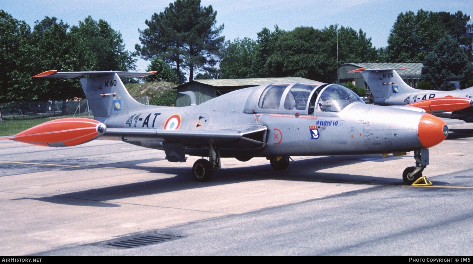 Aircraft Photo of 60 | Morane-Saulnier MS-760 Paris IR | France - Air Force | AirHistory.net #793698