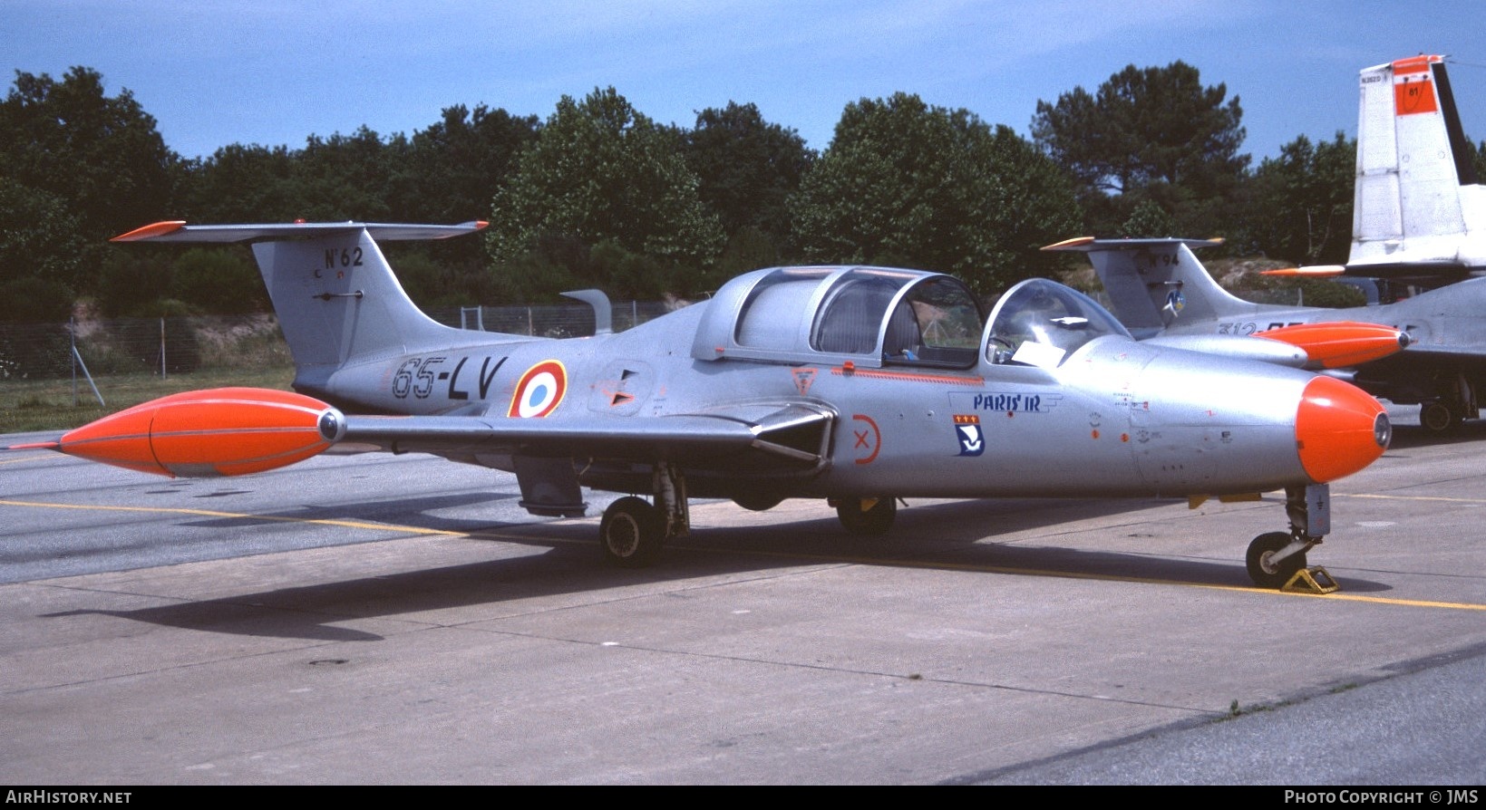 Aircraft Photo of 62 | Morane-Saulnier MS-760 Paris IR | France - Air Force | AirHistory.net #793702