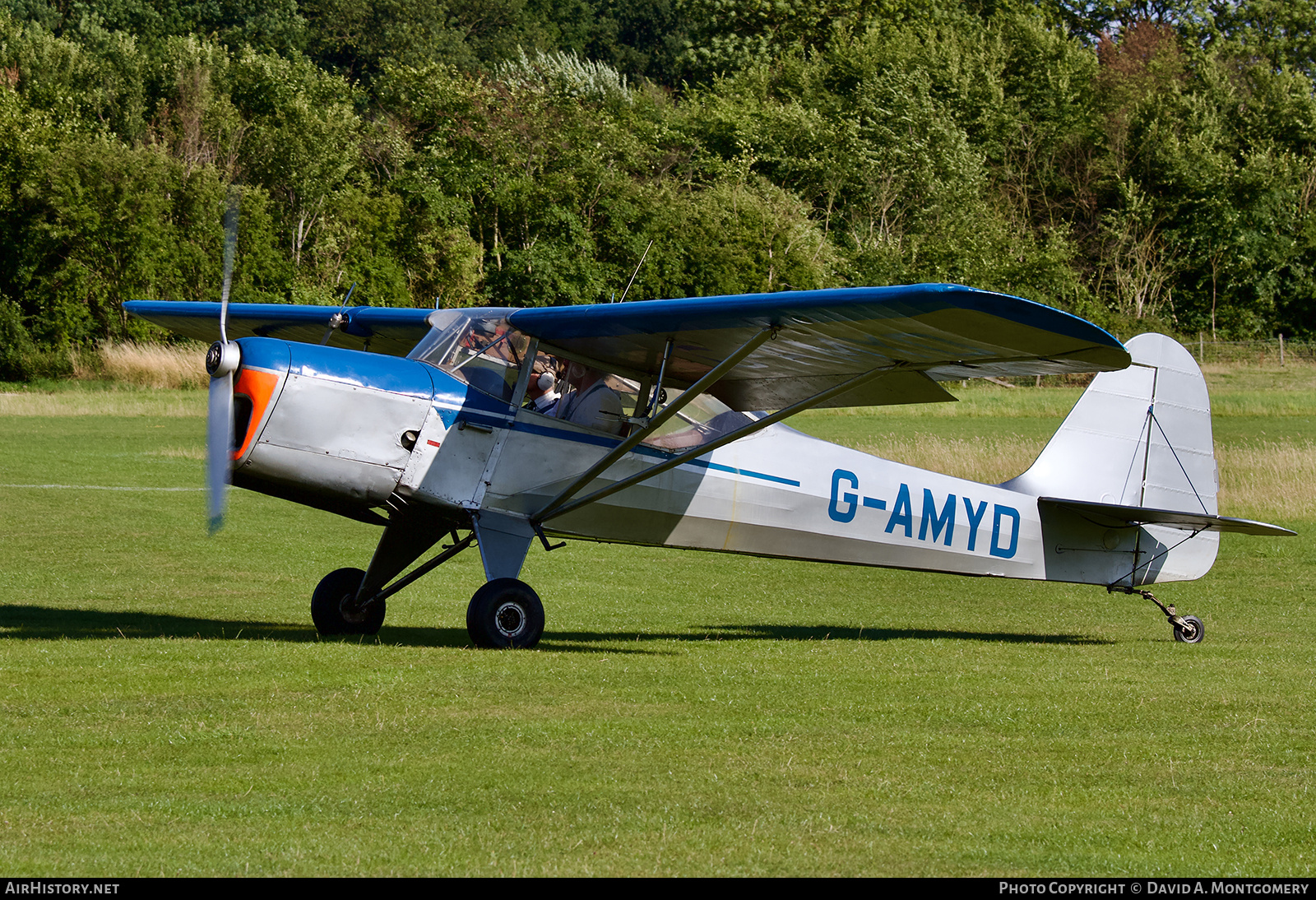 Aircraft Photo of G-AMYD | Auster J-5L Aiglet Trainer | AirHistory.net #793718