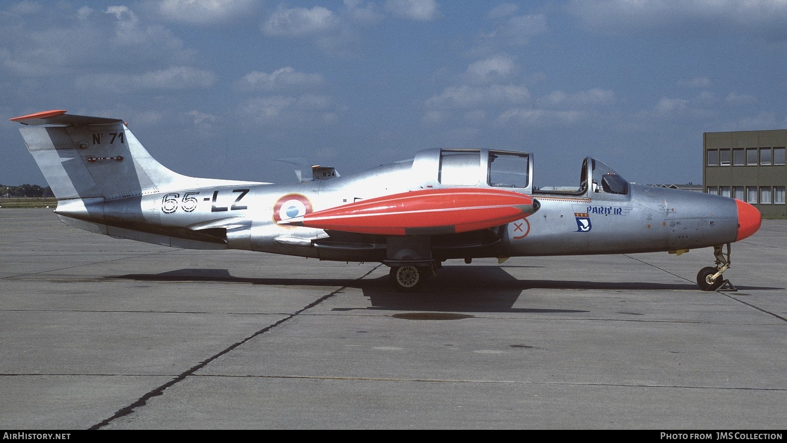 Aircraft Photo of 71 | Morane-Saulnier MS-760 Paris IR | France - Air Force | AirHistory.net #793738