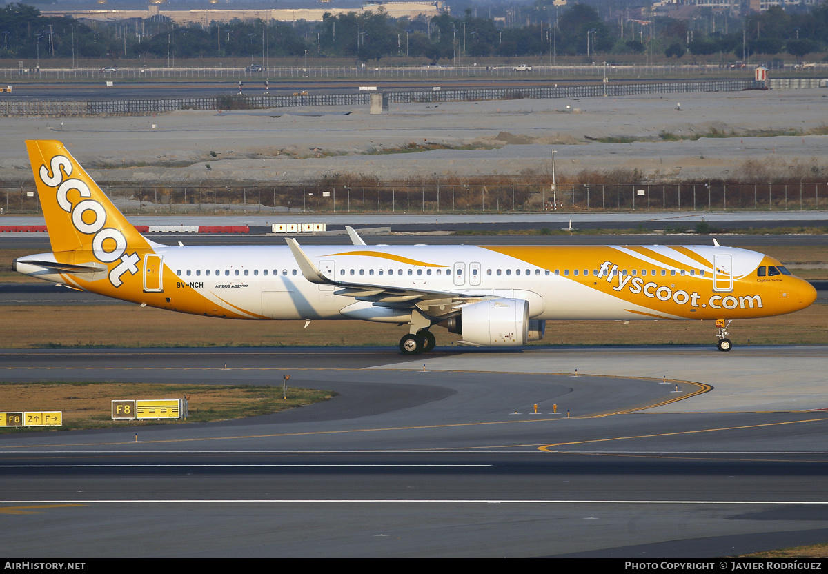 Aircraft Photo of 9V-NCH | Airbus A321-271NX | Scoot | AirHistory.net #793741