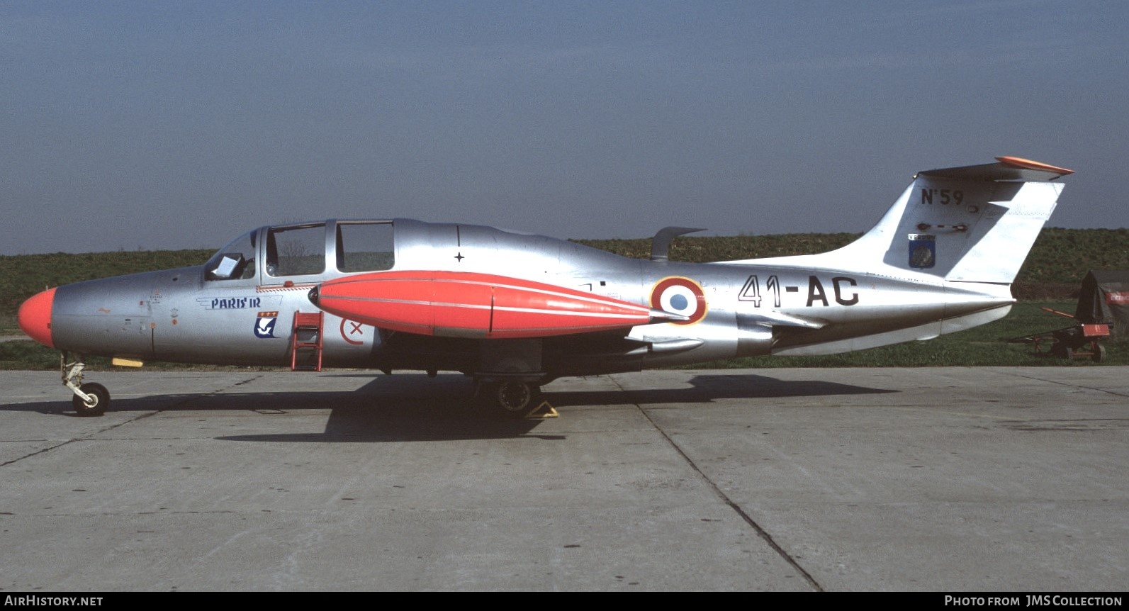 Aircraft Photo of 59 | Morane-Saulnier MS-760 Paris IR | France - Air Force | AirHistory.net #793748