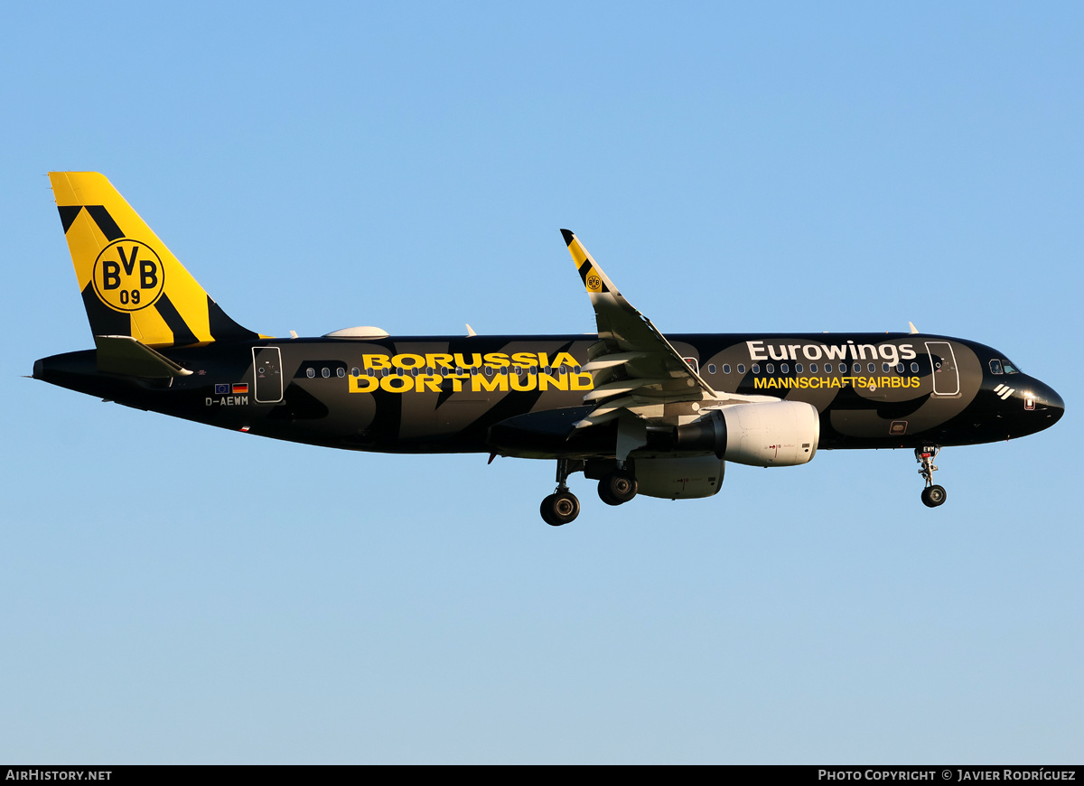 Aircraft Photo of D-AEWM | Airbus A320-214 | Eurowings | AirHistory.net #793767