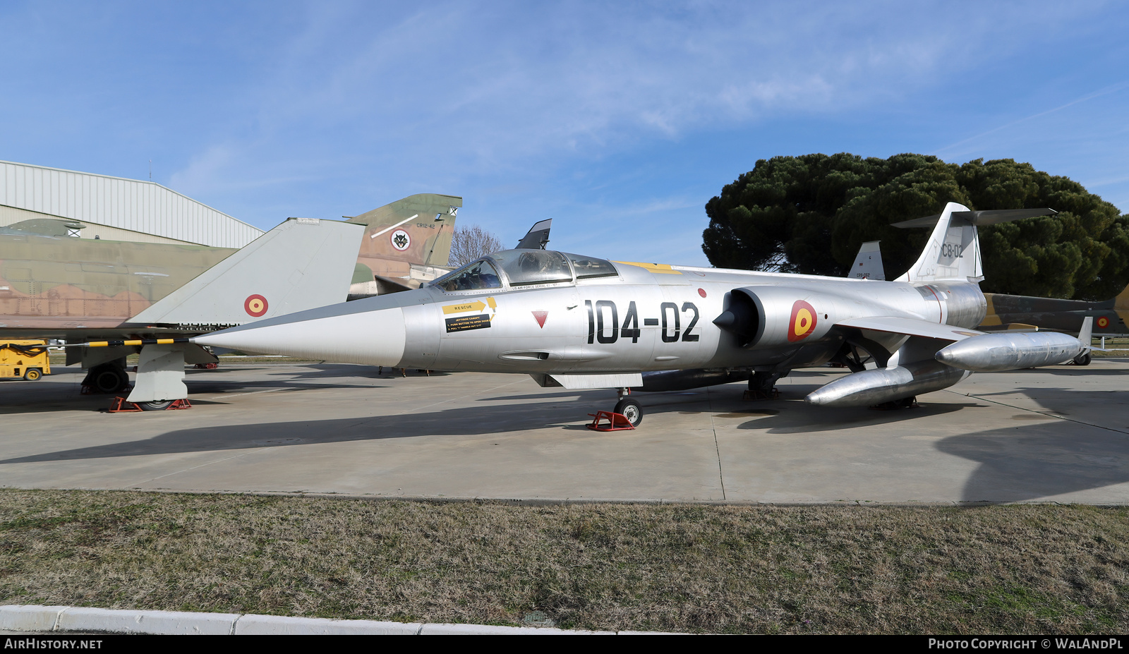 Aircraft Photo of C.8-02 | Lockheed F-104G Starfighter | Spain - Air Force | AirHistory.net #793768
