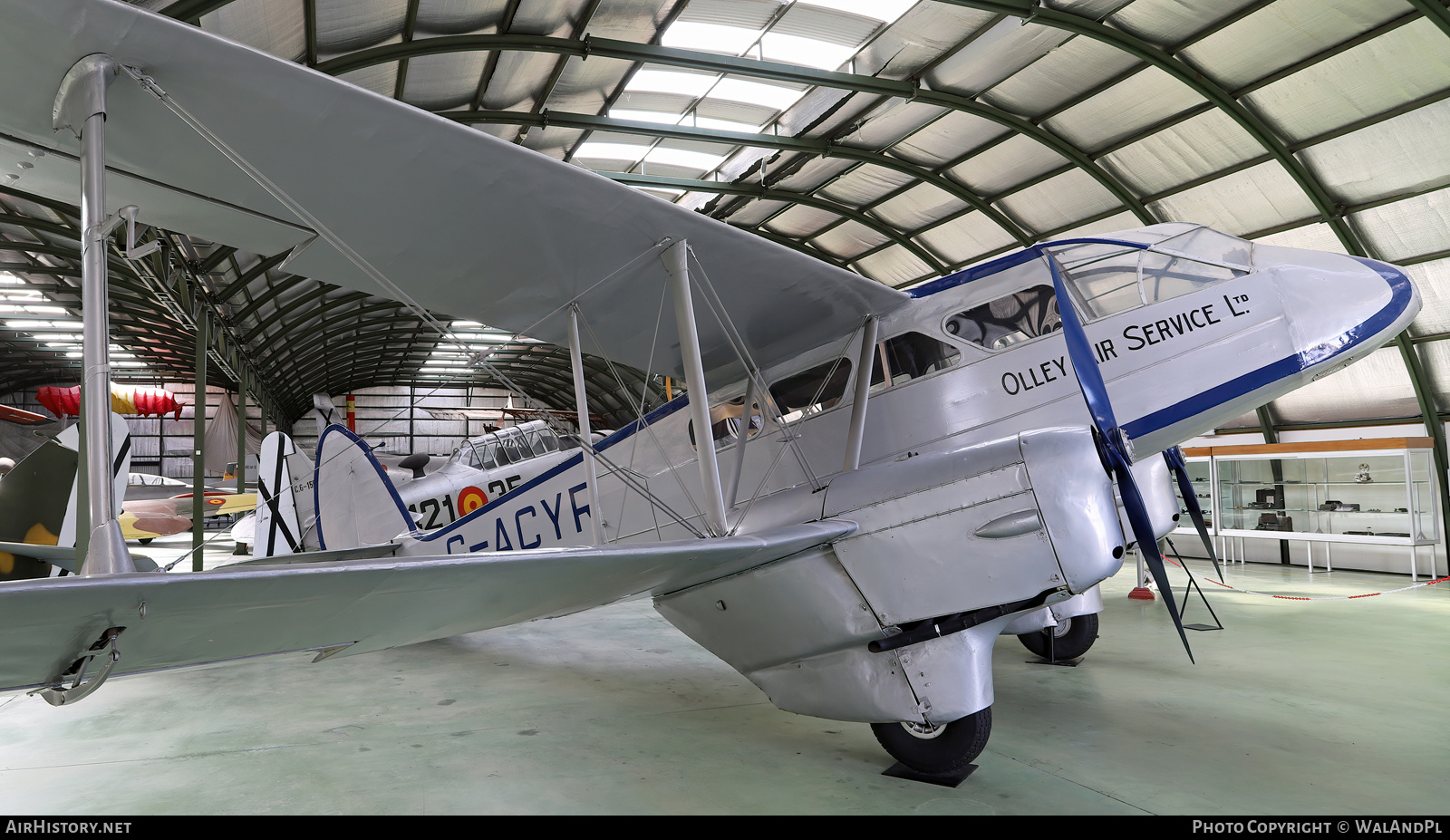 Aircraft Photo of G-ACYR | De Havilland D.H. 89 Dragon Rapide | Olley Air Service | AirHistory.net #793783