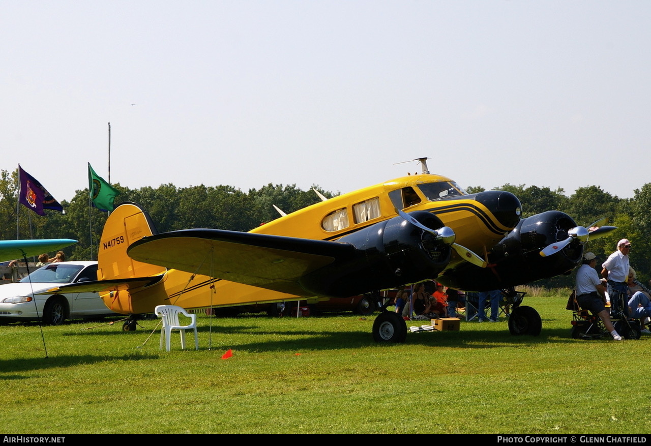 Aircraft Photo of N41759 | Cessna T-50 Bobcat | AirHistory.net #793796