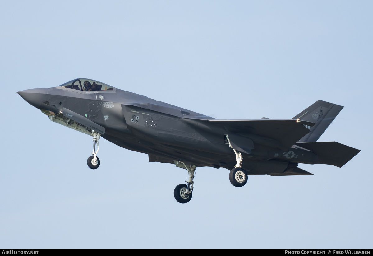 Aircraft Photo of 19-5484 / AF19-5484 | Lockheed Martin F-35A Lightning II | USA - Air Force | AirHistory.net #793826