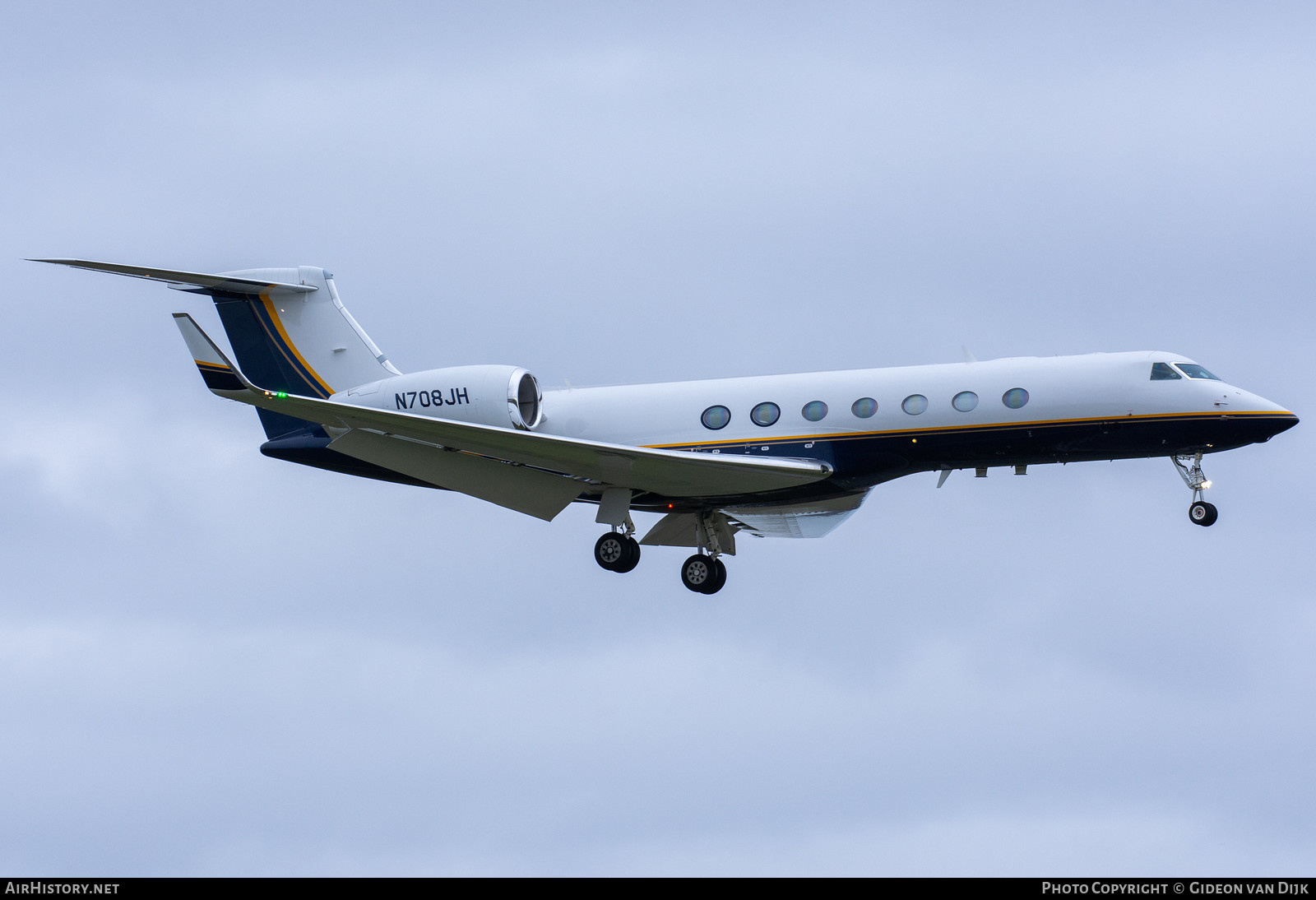 Aircraft Photo of N708JH | Gulfstream Aerospace G-V-SP Gulfstream G550 | AirHistory.net #793852