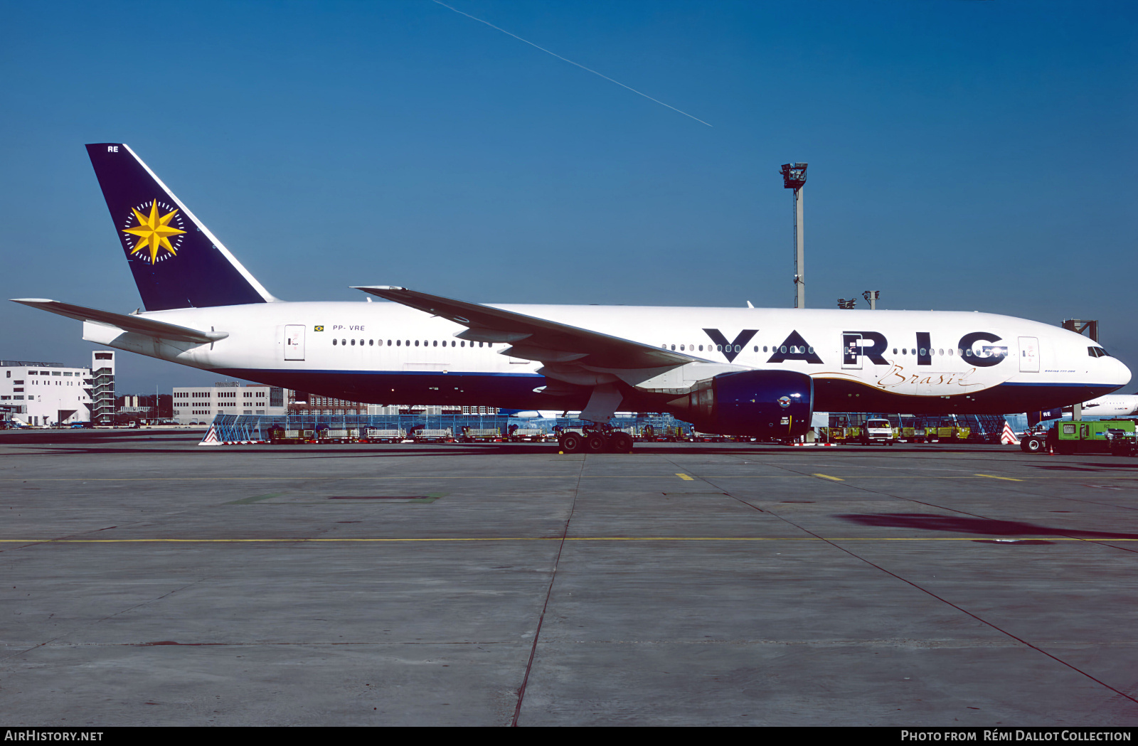 Aircraft Photo of PP-VRE | Boeing 777-222/ER | Varig | AirHistory.net #793857